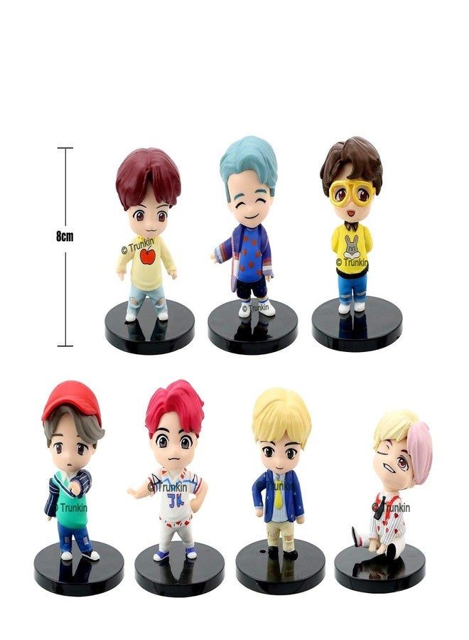 Trunkin BTS BT21 Jimin Chimmy Bangtan Boys Height - 7cm Action Figure Set A, - Image 5